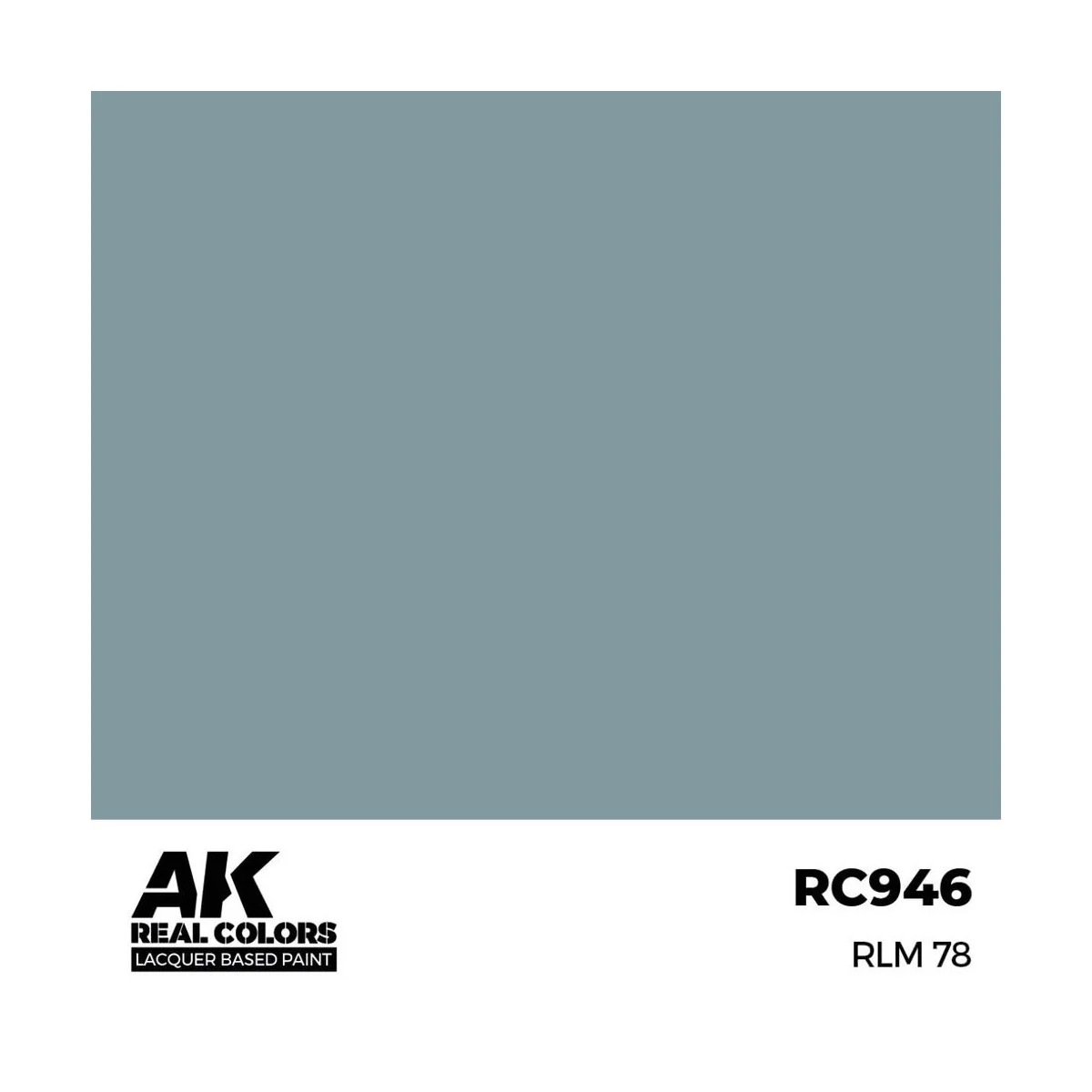 Real Colors: RLM 78 17 ml. - AK Interactive RC946 Real Colors: RLM 78 17 ml. - AK Interactive RC946