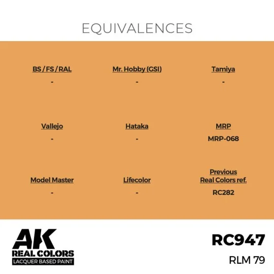Real Colors: RLM 79 17 ml. - AK Interactive RC947