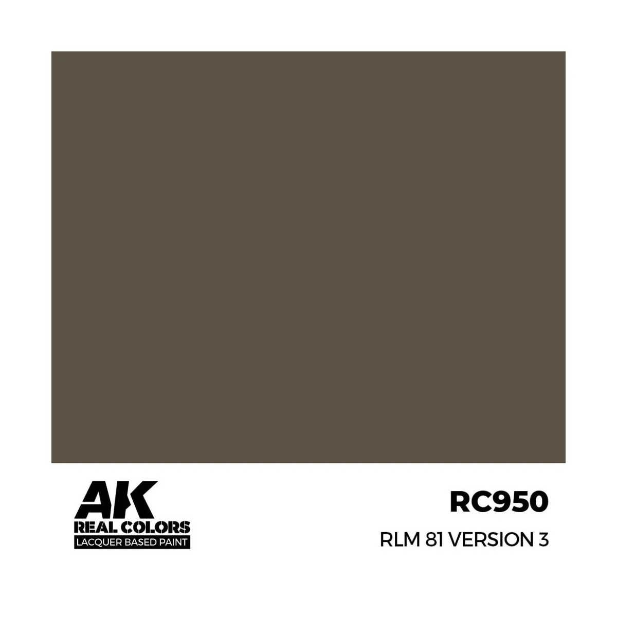 Real Colors: RLM 81 Version 3 17 ml. - AK Interactive RC950