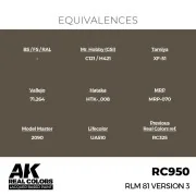 Real Colors: RLM 81 Version 3 17 ml. - AK Interactive RC950