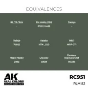 Real Colors: RLM 82 17 ml. - AK Interactive RC951