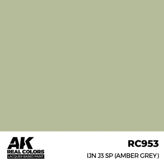 Real Colors: IJN J3 SP (AMBER GREY) 17 ml. - AK Interactive RC953