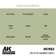 Real Colors: IJN J3 SP (AMBER GREY) 17 ml. - AK Interactive RC953