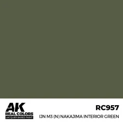 Real Colors: IJN M3 (N) Nakajima Interior Green 17 ml. - AK Interac...