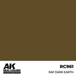 Real Colors: RAF Dark Earth 17 ml. - AK Interactive RC961
