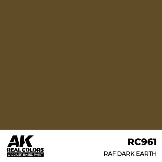 Real Colors: RAF Dark Earth 17 ml. - AK Interactive RC961