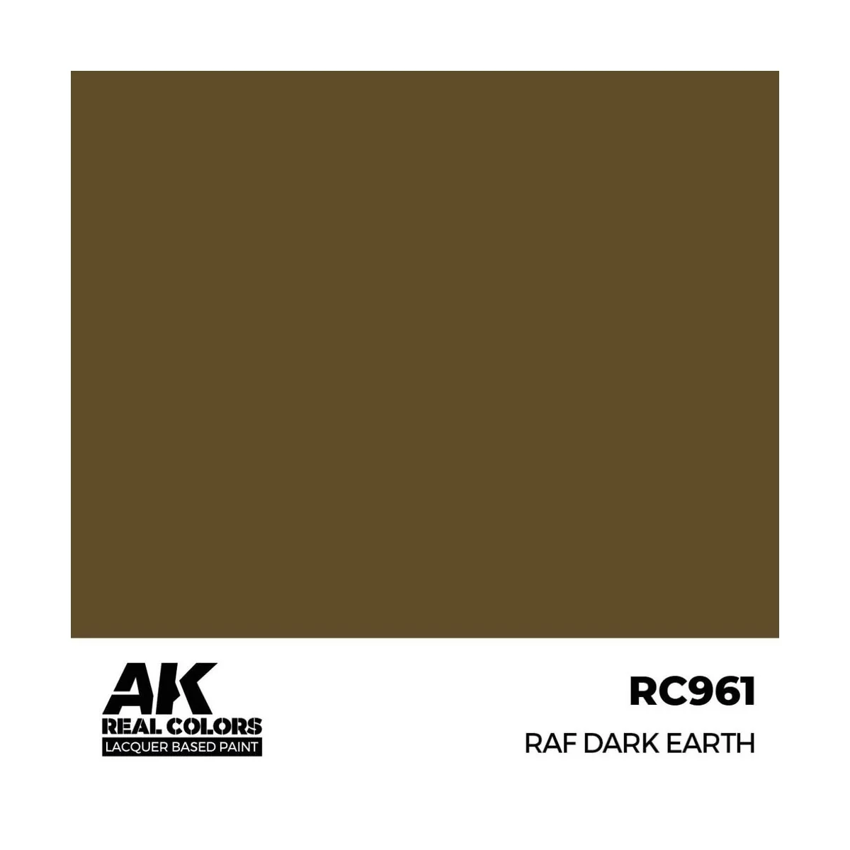 Real Colors: RAF Dark Earth 17 ml. - AK Interactive RC961