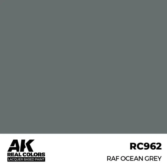 Real Colors: RAF Ocean Grey 17 ml. - AK Interactive RC962