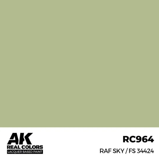 Real Colors: RAF Sky / FS 34424 17 ml. - AK Interactive RC964 Real Colors: RAF Sky / FS 34424 17 ml. - AK Interactive RC964