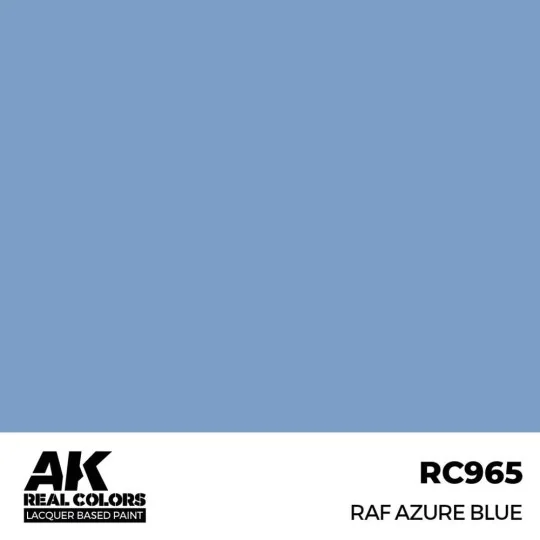 Real Colors: RAF Azure Blue 17 ml. - AK Interactive RC965 Real Colors: RAF Azure Blue 17 ml. - AK Interactive RC965