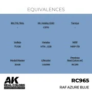 Real Colors: RAF Azure Blue 17 ml. - AK Interactive RC965 Real Colors: RAF Azure Blue 17 ml. - AK Interactive RC965