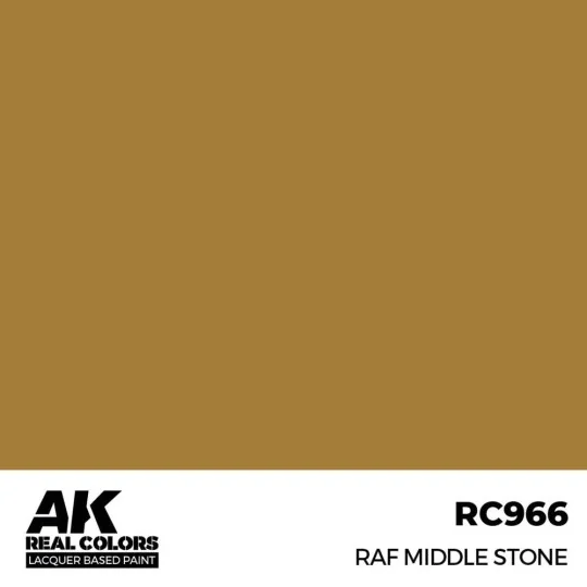 Real Colors: RAF Middle Stone 17 ml. - AK Interactive RC966