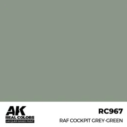 Real Colors: RAF Cockpit Grey-Green 17 ml. - AK Interactive RC967