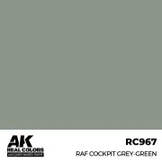 Real Colors: RAF Cockpit Grey-Green 17 ml. - AK Interactive RC967