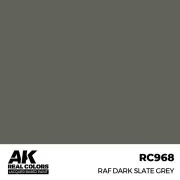 Real Colors: RAF Dark Slate Grey 17 ml. - AK Interactive RC968