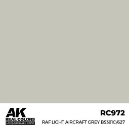 Real Colors: RAF Light Aircraft Grey BS381C/627 17 ml. - AK Interac...