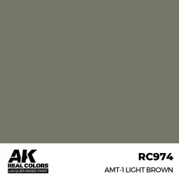 Real Colors: AMT-1 Light Brown 17 ml. - AK Interactive RC974
