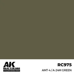 Real Colors: AMT-4 / A-24M Green 17 ml. - AK Interactive RC975