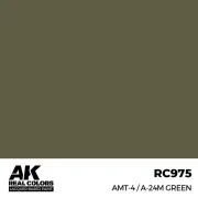 Real Colors: AMT-4 / A-24M Green 17 ml. - AK Interactive RC975
