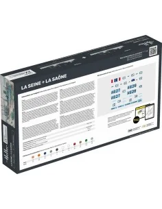 Twin Set La Seine + La Saone, 1/400 - Heller 85050 2