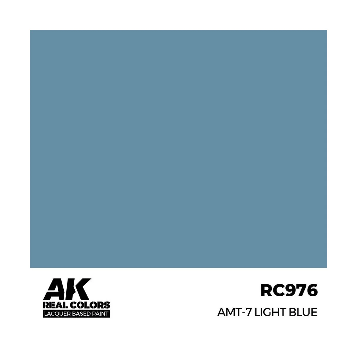 Real Colors: AMT-7 Light Blue 17 ml. - AK Interactive RC976