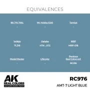 Real Colors: AMT-7 Light Blue 17 ml. - AK Interactive RC976 Real Colors: AMT-7 Light Blue 17 ml. - AK Interactive RC976