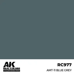Real Colors: AMT-11 Blue Grey 17 ml. - AK Interactive RC977