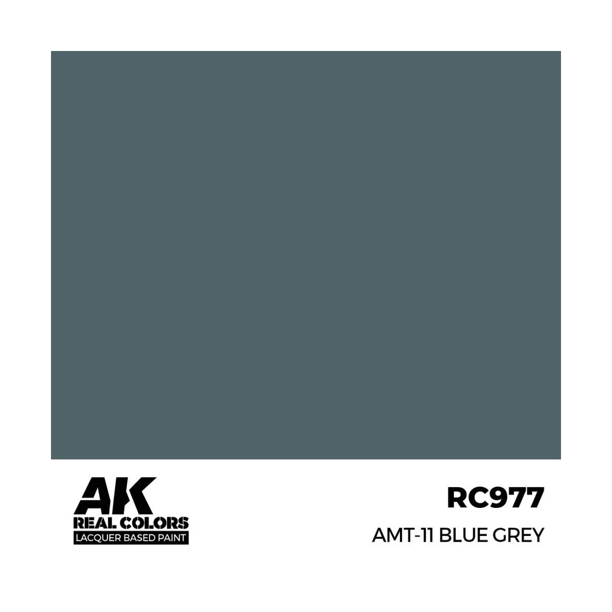 Real Colors: AMT-11 Blue Grey 17 ml. - AK Interactive RC977