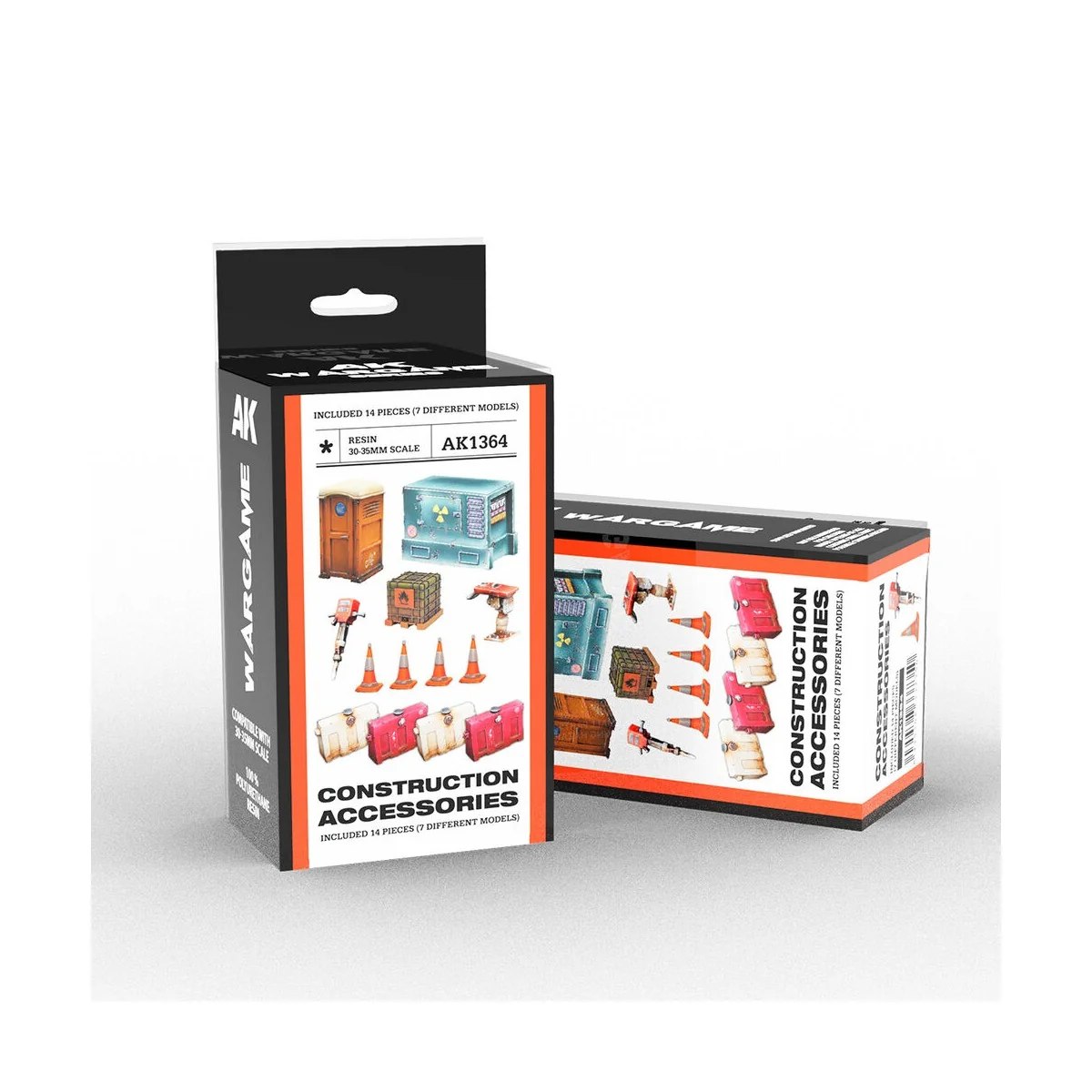CONSTRUCTION SET WARGAME (RESIN 30-35MM) - AK Interactive AK1364