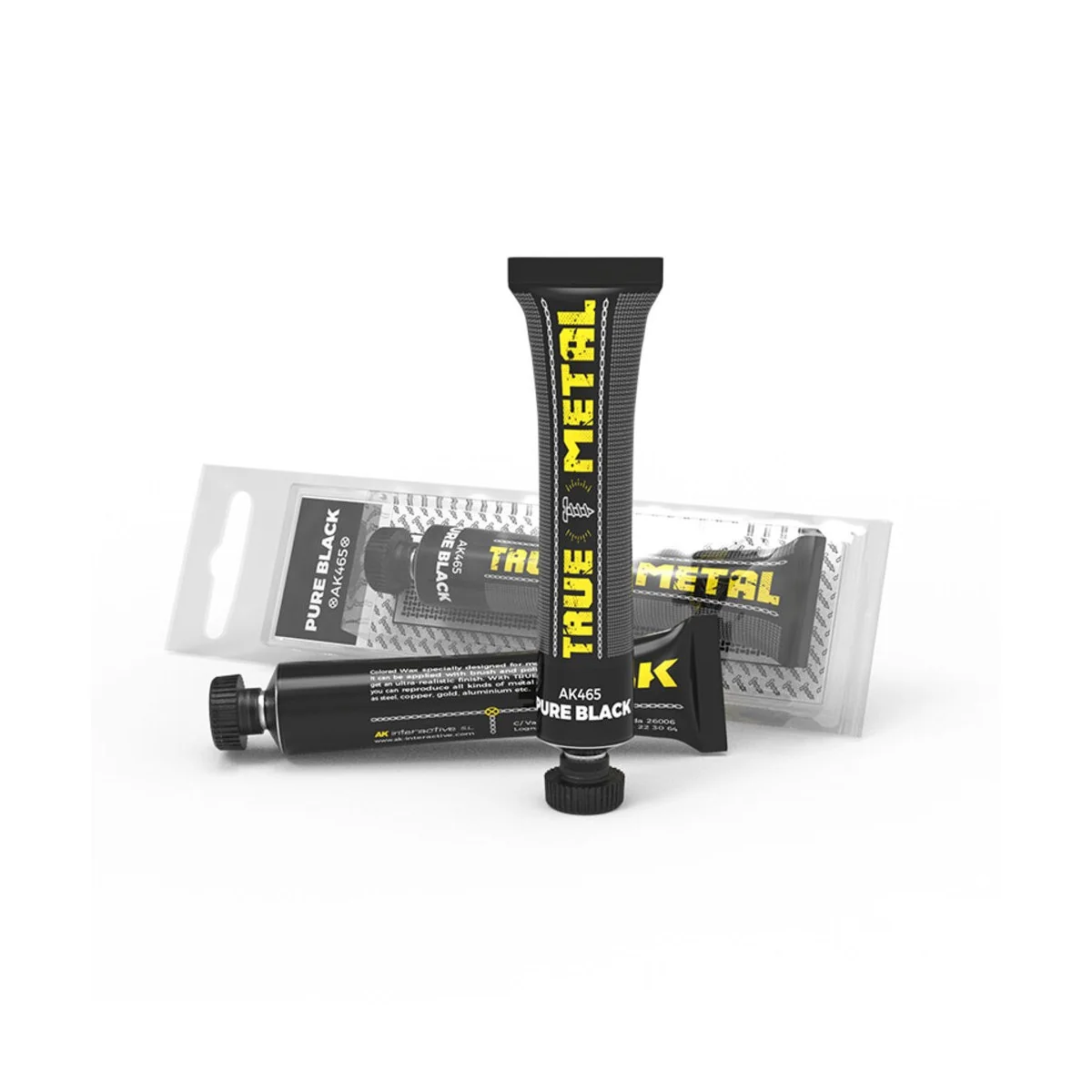 Pure Black 20 ml - AK Interactive AK465 Pure Black 20 ml - AK Interactive AK465