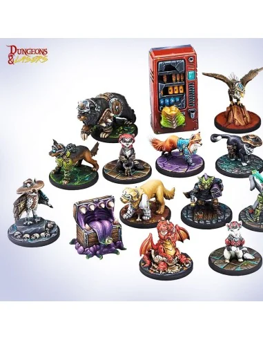 Dungeons & Lasers Miniatures: ANIMAL COMPANIONS - Archon Studio DNL...