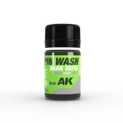 Dark Sepia PIN WASH - AK Interactive AK324