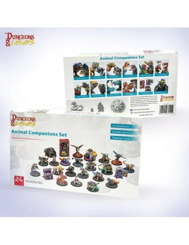 Dungeons & Lasers Miniatures: ANIMAL COMPANIONS - Archon Studio DNL...
