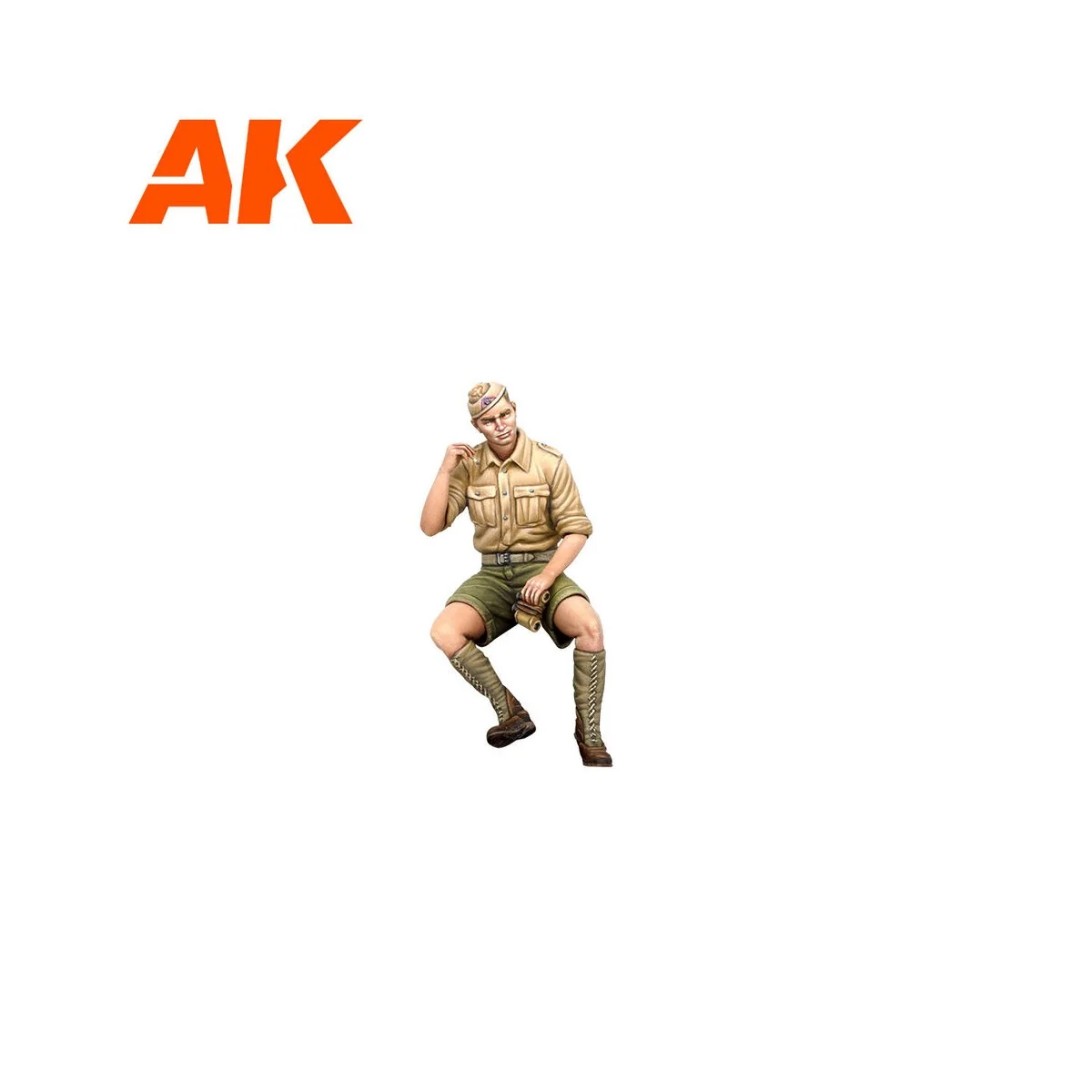 PZ.KPFW.IV AUSF.D AFRIKA KORPS+DAK PANZERFAHRER 1/35 - AK Interacti...