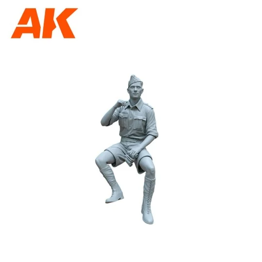 PZ.KPFW.IV AUSF.D AFRIKA KORPS+DAK PANZERFAHRER 1/35 - AK Interacti...