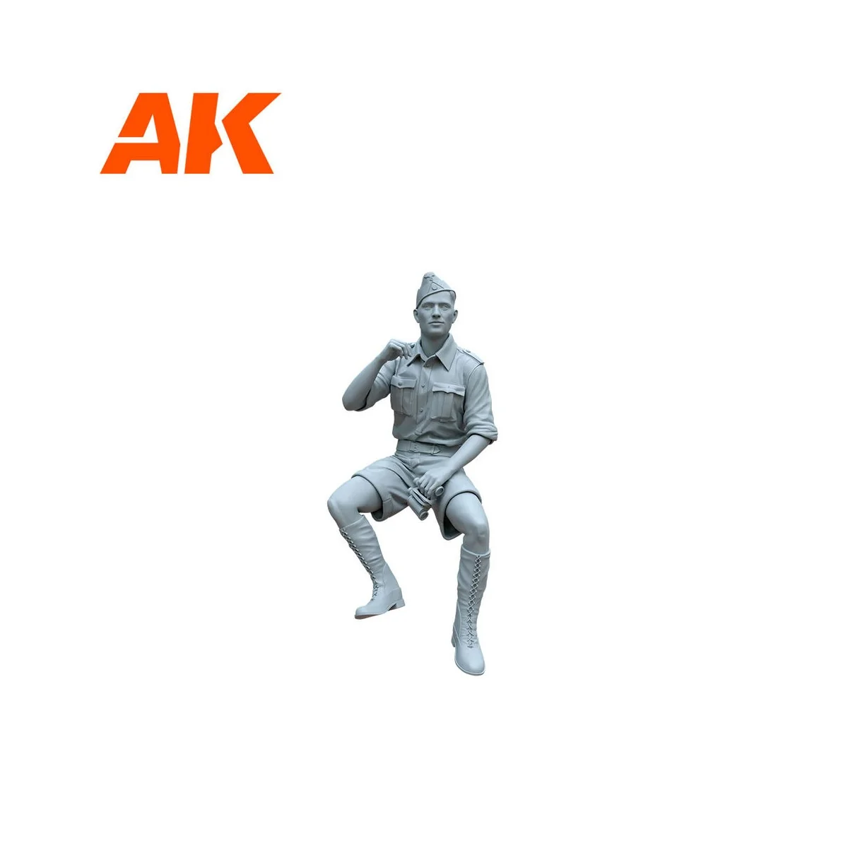 PZ.KPFW.IV AUSF.D AFRIKA KORPS+DAK PANZERFAHRER 1/35 - AK Interacti...