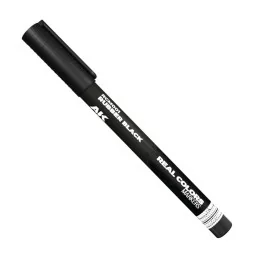 Real Colors Markers: RUBBER BLACK - AK Interactive RCM001