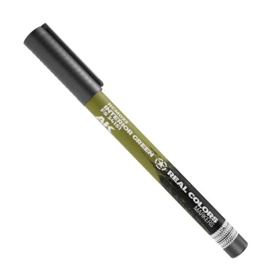 Real Colors Markers: INTERIOR GREEN FS 34151 - AK Interactive RCM022 Real Colors Markers: INTERIOR GREEN FS 34151 - AK Interactive RCM022