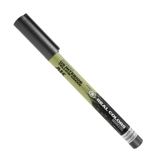 Real Colors Markers: US INTERIOR YELLOW GREEN - AK Interactive RCM023