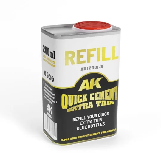 REFILLQUICK CEMENT EXTRA THIN - AK Interactive AK12001-B