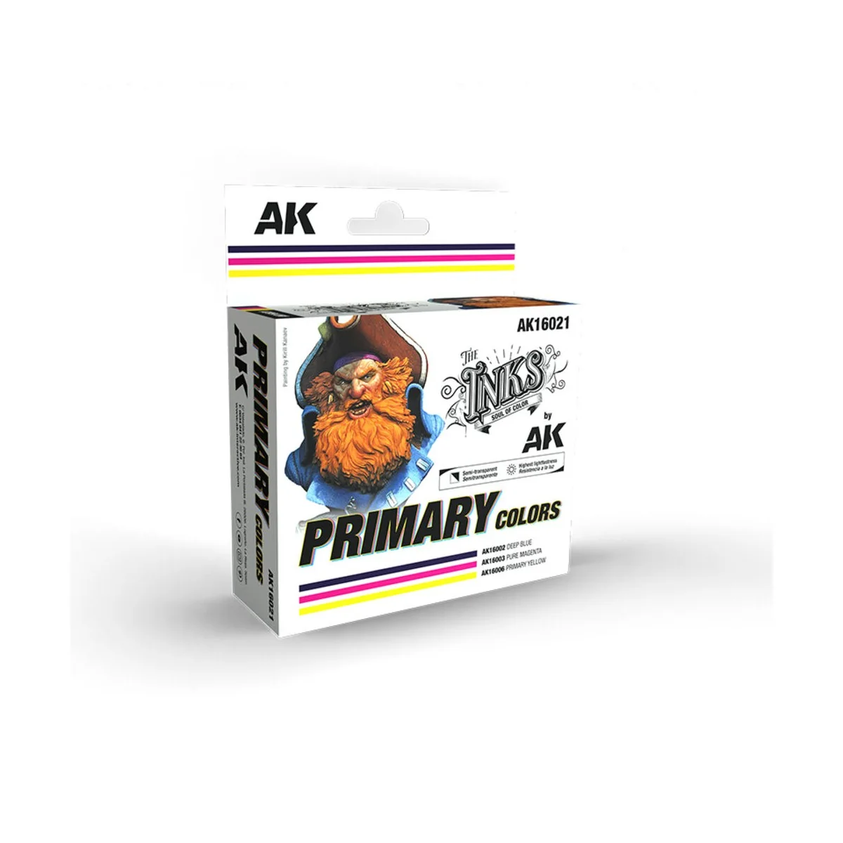 PRIMARY COLORS SET - AK Interactive AK16021 PRIMARY COLORS SET - AK Interactive AK16021