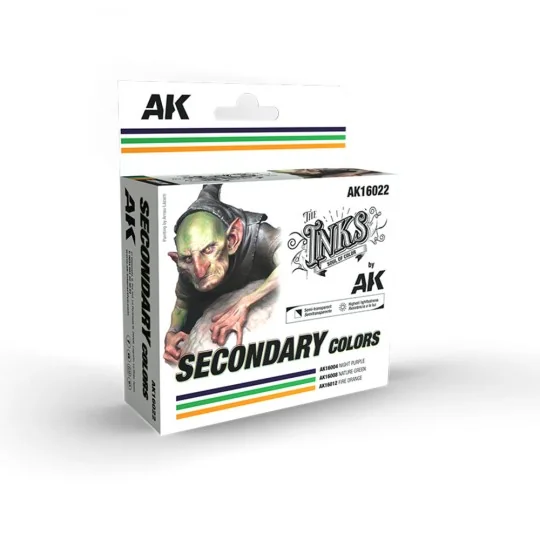 SECONDARY COLORS SET - AK Interactive AK16022