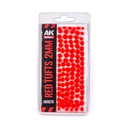 RED - FANTASY TUFTS 2MM - AK Interactive AK8270