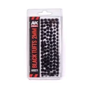 BLACK - FANTASY TUFTS 2MM - AK Interactive AK8271