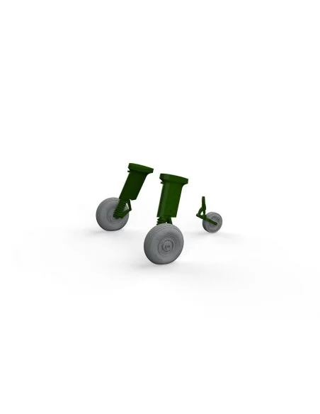 [NO_DESC] Z-126/226 Trener wheels for EDUARD, 1/48 - Eduard Accesso...