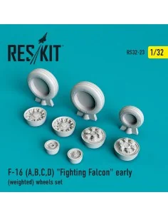 [NO_DESC] F-16 (A, B, C, D) Fighting Falcon early (weighted) wheels...