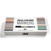 SPECIAL BOX REAL COLORS MARKERS - 34 units - AK Interactive RCM150 SPECIAL BOX REAL COLORS MARKERS - 34 units - AK Interactive RCM150