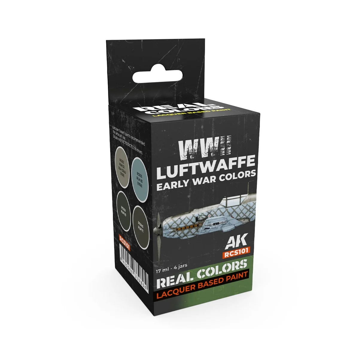 WWII Luftwaffe Early War Colors SET - AK Interactive RCS101