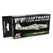 WWII Luftwaffe Late War Colors SET - AK Interactive RCS103 WWII Luftwaffe Late War Colors SET - AK Interactive RCS103