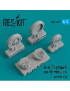 [NO_DESC] A-4 Skyhawk early version wheels set, 1/72 - ResKit Model...